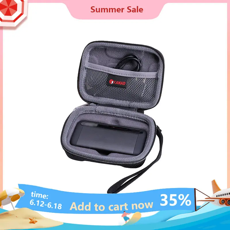 

XANAD EVA чехол для хранения Crucial 500GB X8 портативный SSD противоударный чехол для Crucial 500GB X8 портативный SSD защитный чехол