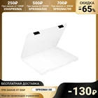 Папка для документов А4, с черными защелками, 230 х 305 х 23 мм, прозрачный