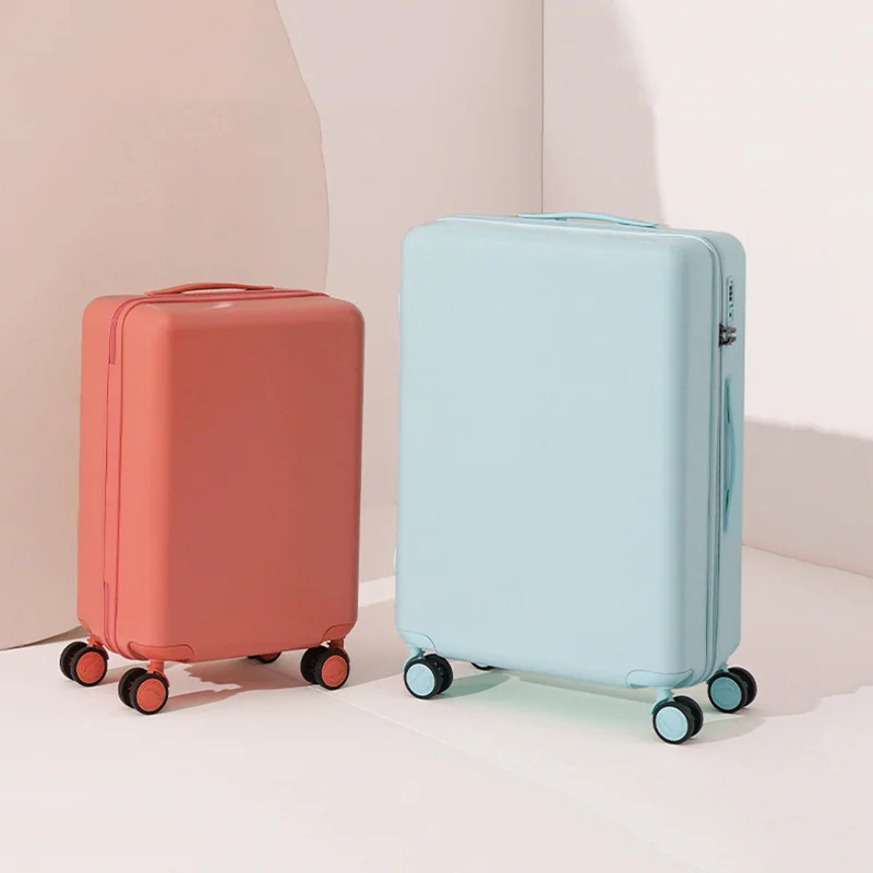 Fashion Beautiful Suitcase Female Light 20 Inch Student Ins New Multifunctional Travel Trolley Case Luggage Travel Suitcase
