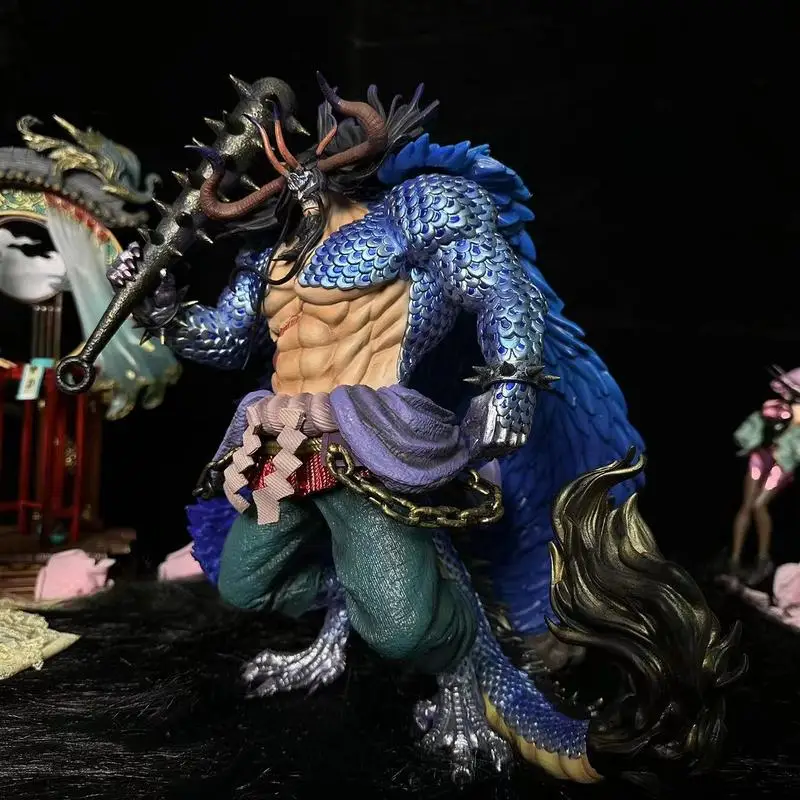 40 см One Piece Orc Kaido Black Pearl Dragon четыре императора Pre-Sale Аниме фигурки модели