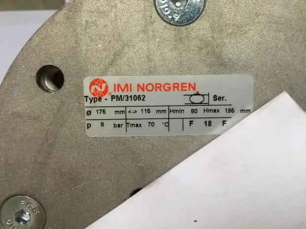 PM/31062 Spot Norgren цилиндр кожаного мешка корректирующий отклонения