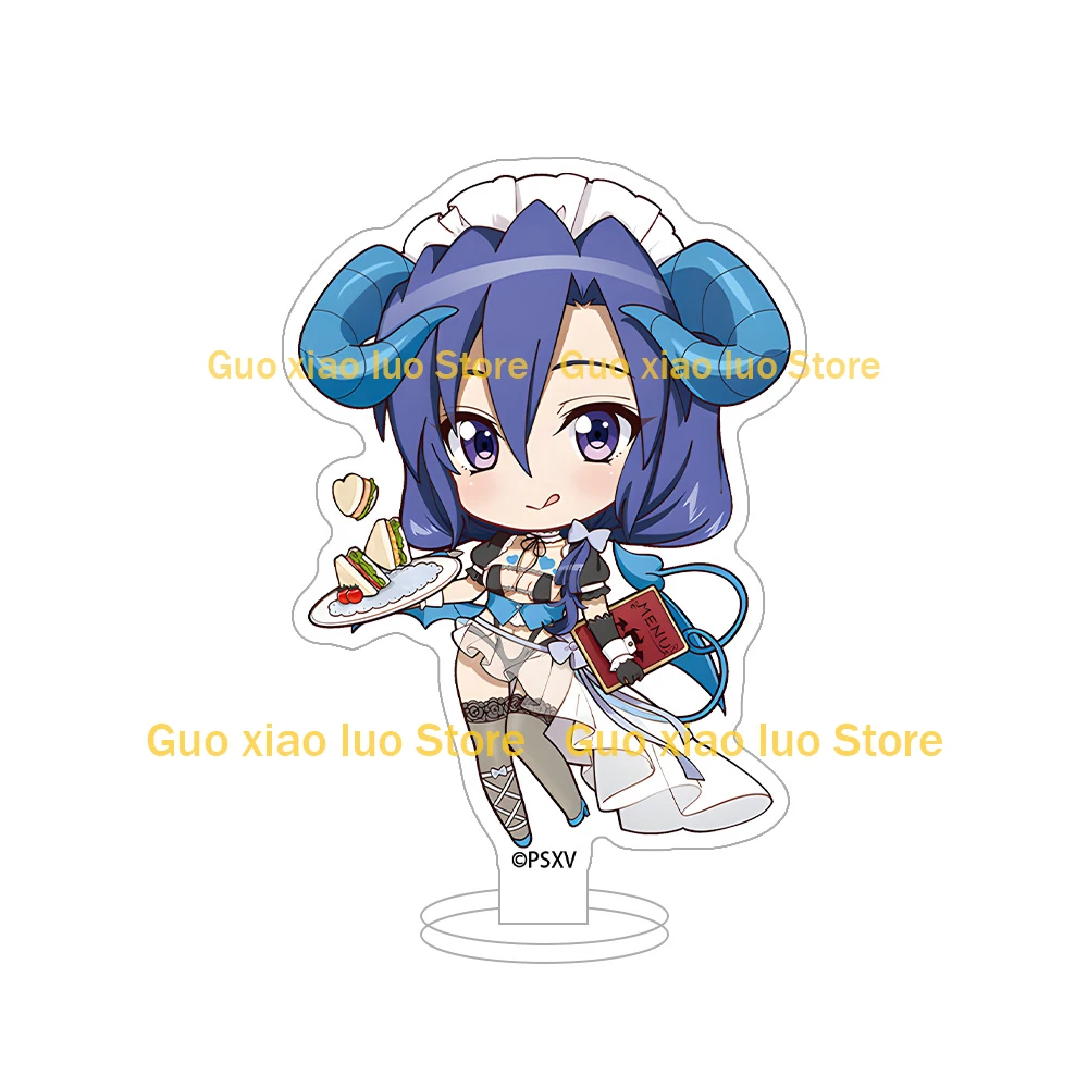 Фото Symphogear Little Devil Официантка Hibiki Tachibana Akatsuki Kirika Tsubasa Kazanari Yukine Chris Chibi Anime mini акриловая подставка №3