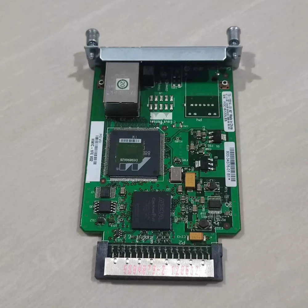 1-портовый 100-битный модуль Ethernet для 2811 3825 3925 Cisco HWIC-1FE
