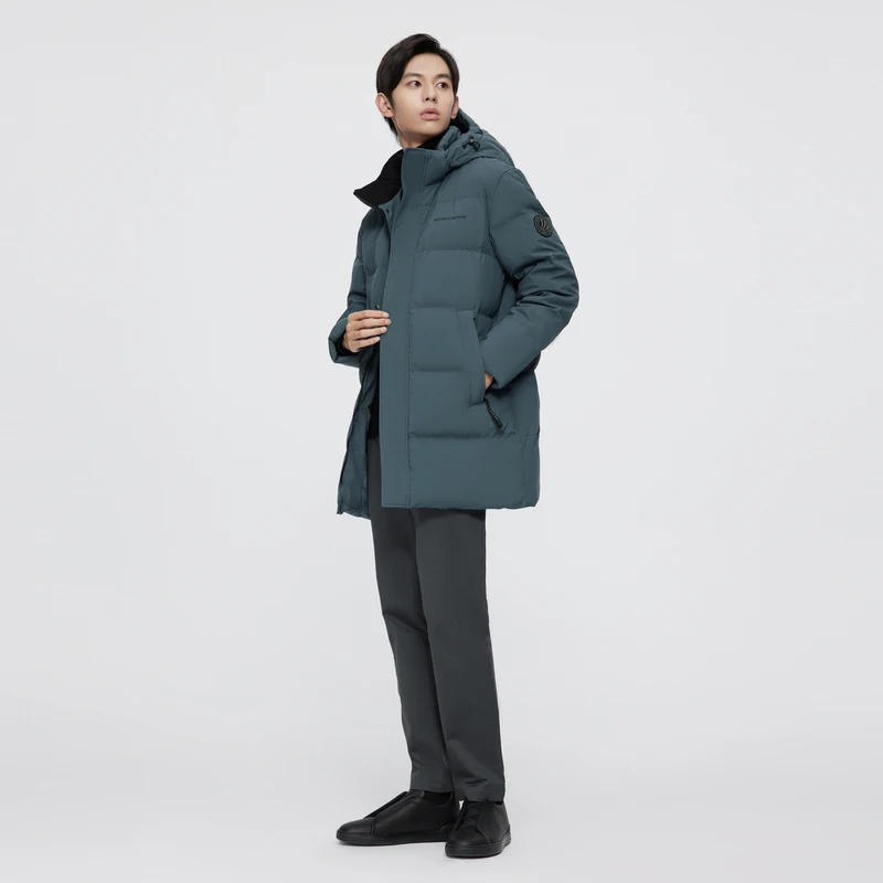 Мужской пуховик BOSIDENG с капюшоном