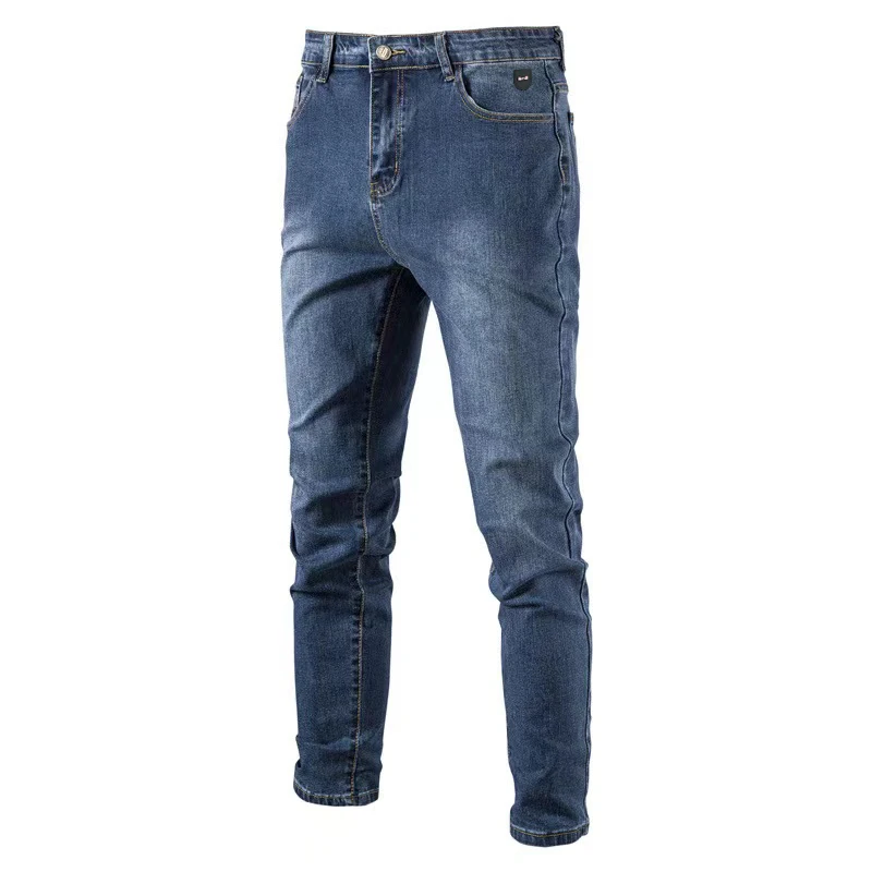 

Serige Park new men's high quality pant jeans casual style high quality design for france branded cotton pantalong slim fit