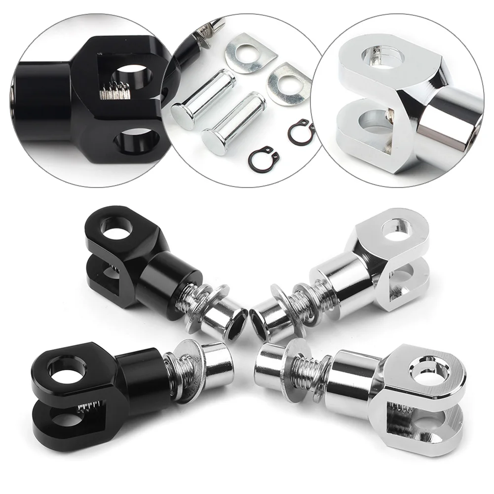 

Motorcycle Rear Passenger Foot Pegs Pedal Bracket Kits for Harley Davidson Softail 2000-2020 Motor Accessories Aluminum Alloy