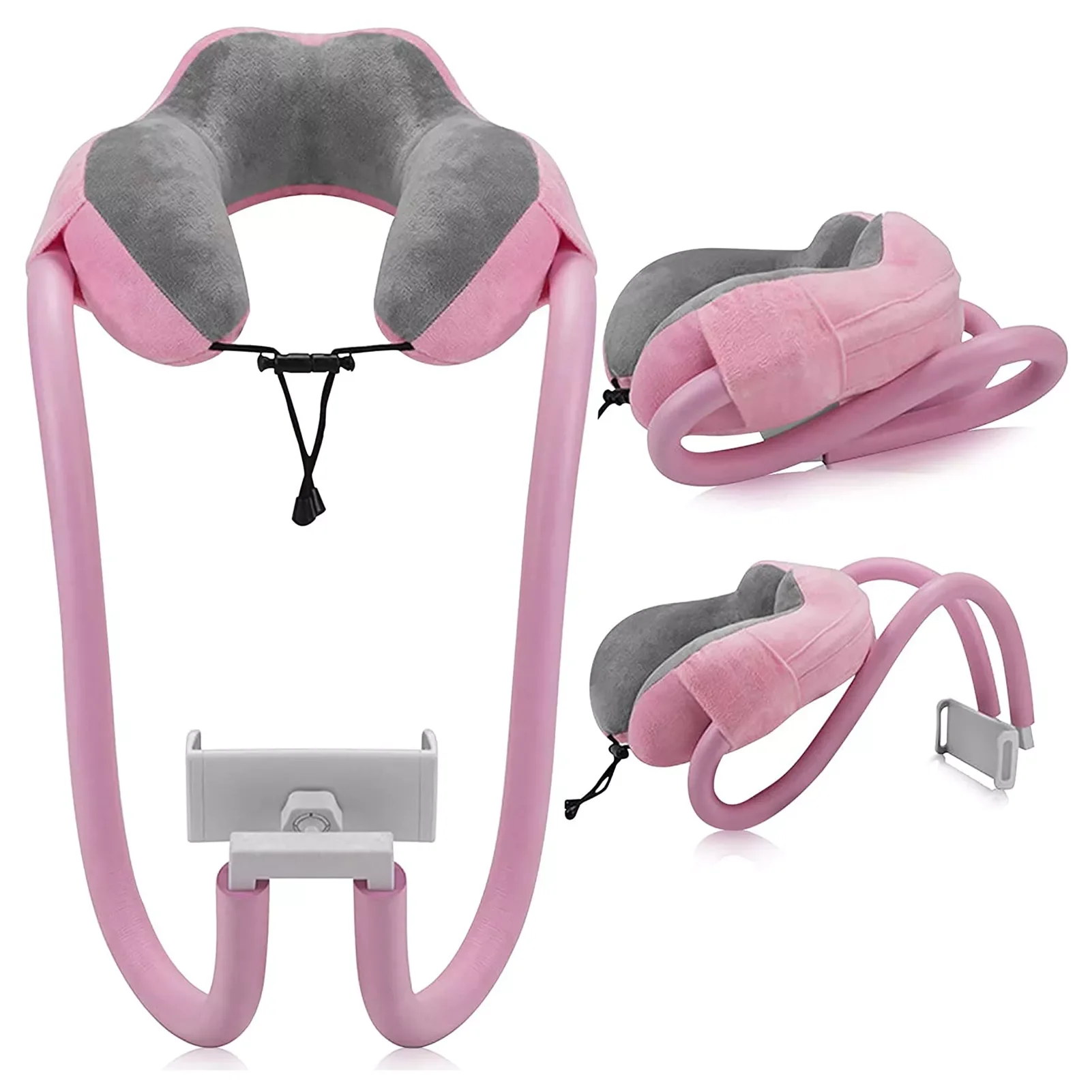 

Mobile Phone Holder With Lazy Cushion U-shaped Pillow Nap Pillow Memory Foam Cervical Spine Neck Pillow Tablet Computer Stands