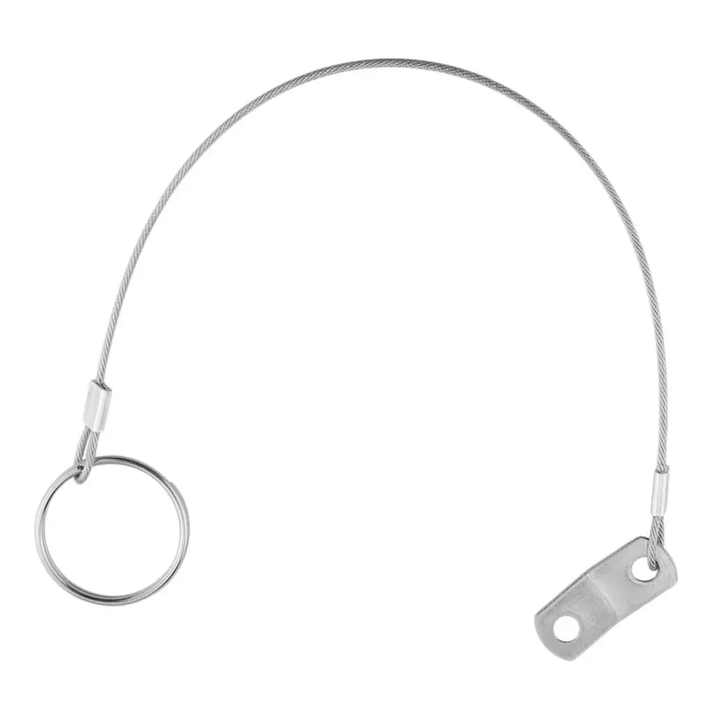 

6x Stainless Steel Boat Bimini Top Quick Release Ball Pin with 150mm Lanyard