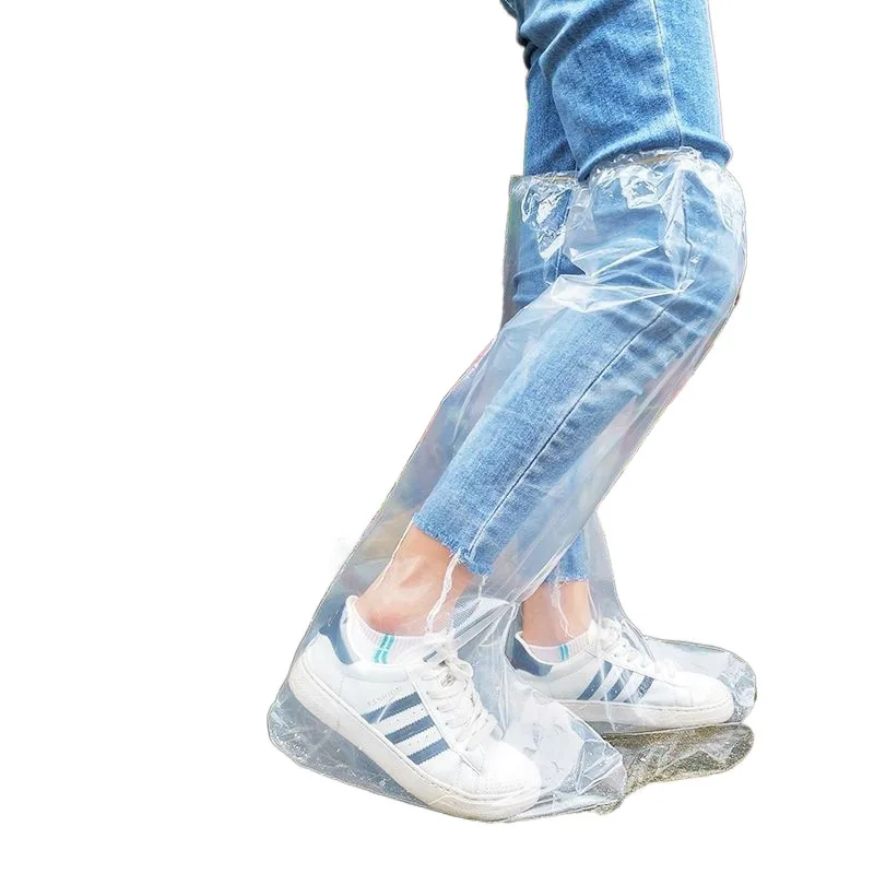 Бахилы для обуви на дождливый день одноразовые утолщенные ботинки с защитой от