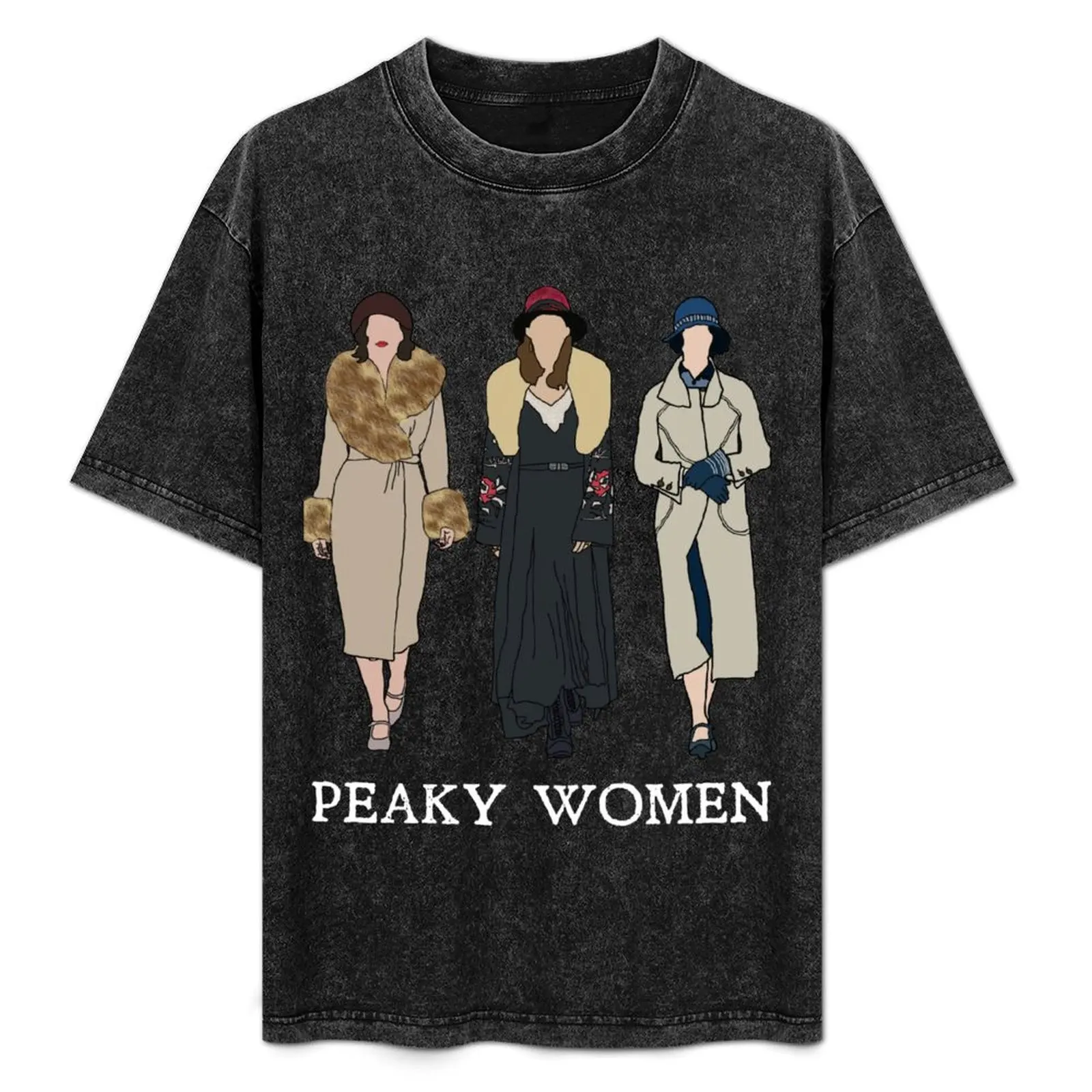 Peaky Women: Blinders (белая) футболка хлопковые футболки с рисунком рубашки наряды для