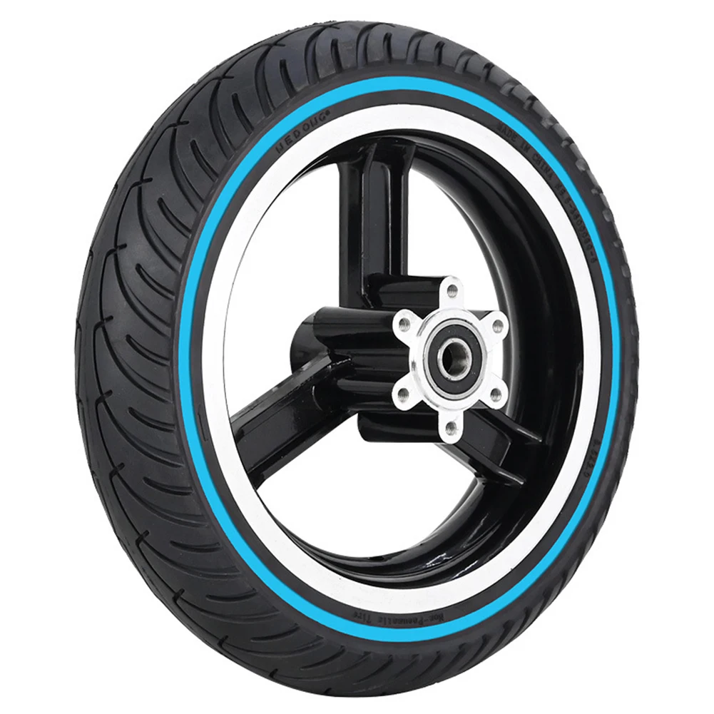 

Durable Tire+Wheel Hub Electric Scooter Wheel Hub 8.5x2 Anti-Ski Black