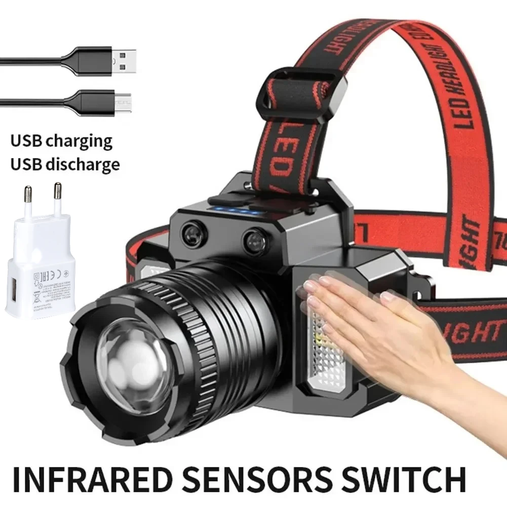 

Heinast Налобный Фонарь COB 18650