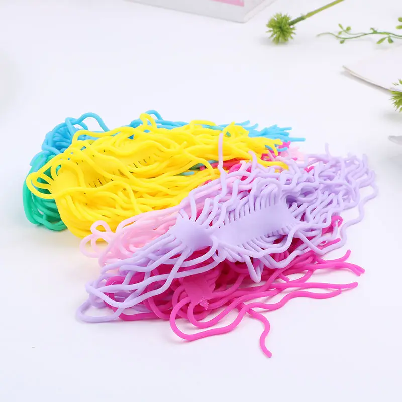 

Noodles Fidget Toy Spaghetti Balls Monkey Stretchy String Noodles Relieve Stress Fidget Toys for Early Education Tools Kill Time