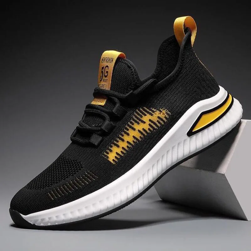 

Кроссовки мужские сетчатые, дышащие светильник Вулканизированная подошва, модная повседневная спортивная обувь