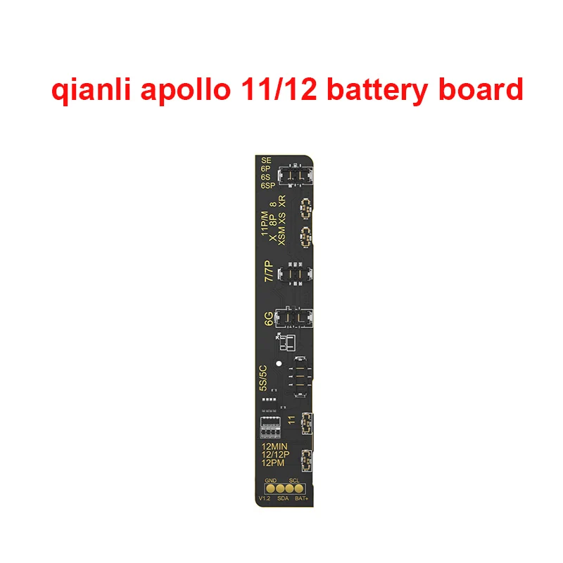 Qianli Apollo iCopy Plus 2.2 Батарейная плата Flex для 11 11promax 12 12mini 12promax 13 13promax Восстановление цикла данных о здоровье.