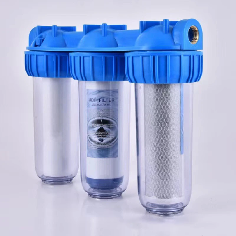 10-дюймовый трехступенчатый фильтр моющийся фильтрующий элемент для домашней