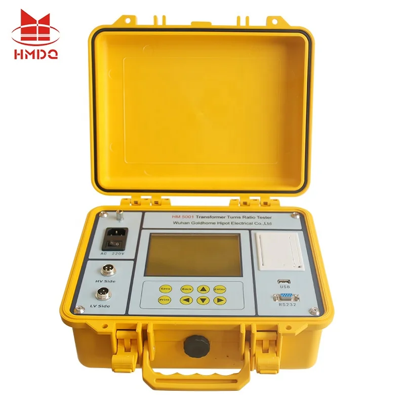 

Fully Automatic single phase & three phase transformer turns ratio tester multi-fuctional transformer ratio tester ttr test set