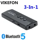 Аудиоприемник 3 в 1, Bluetooth 5,0, 4,2, 3,5 мм, разъем 3,5 AUX, USB, стерео, Беспроводные адаптеры для автомобильного ТВ, MP3, ПК