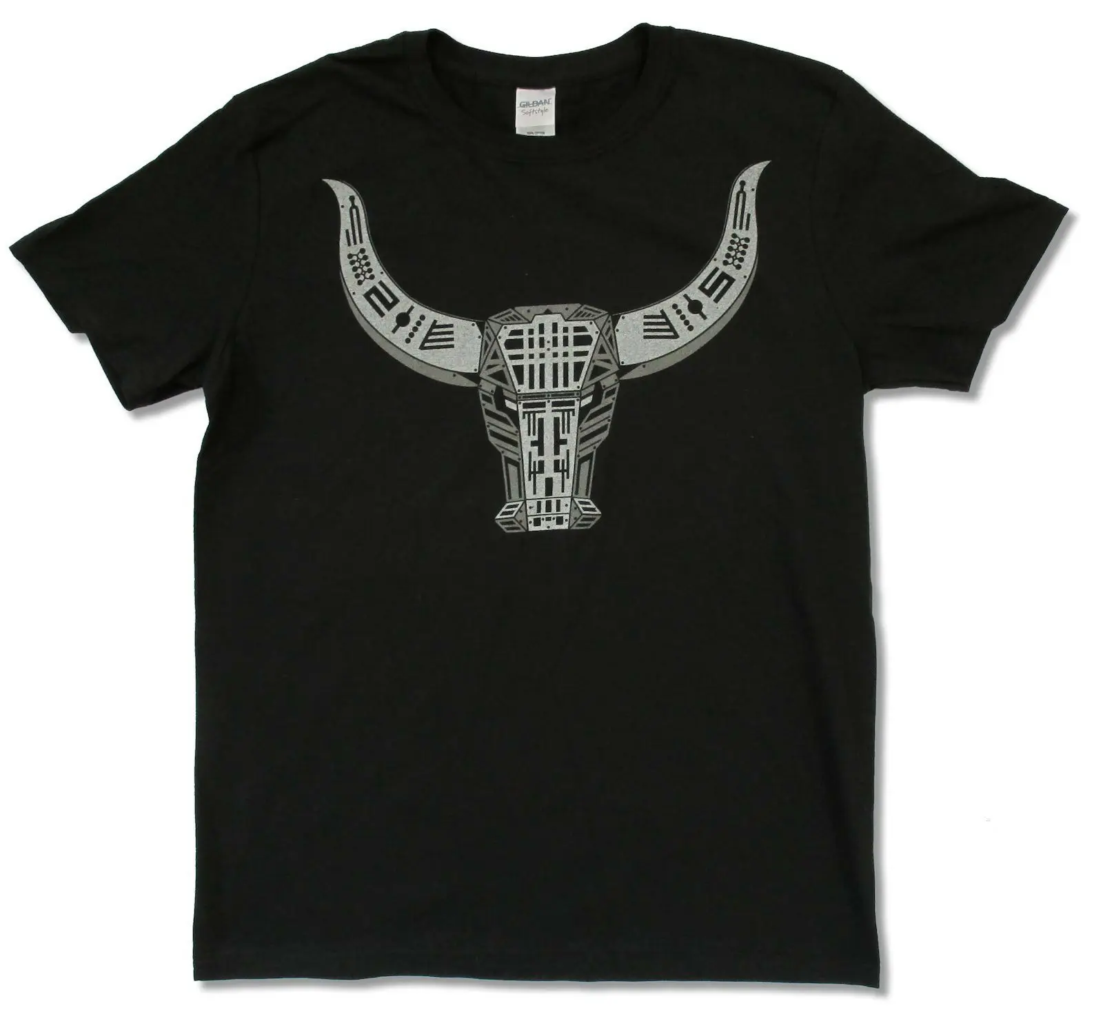 

Pet Shop Boys Silver Bullhead 2014 Tour Black T-Shirt NEW