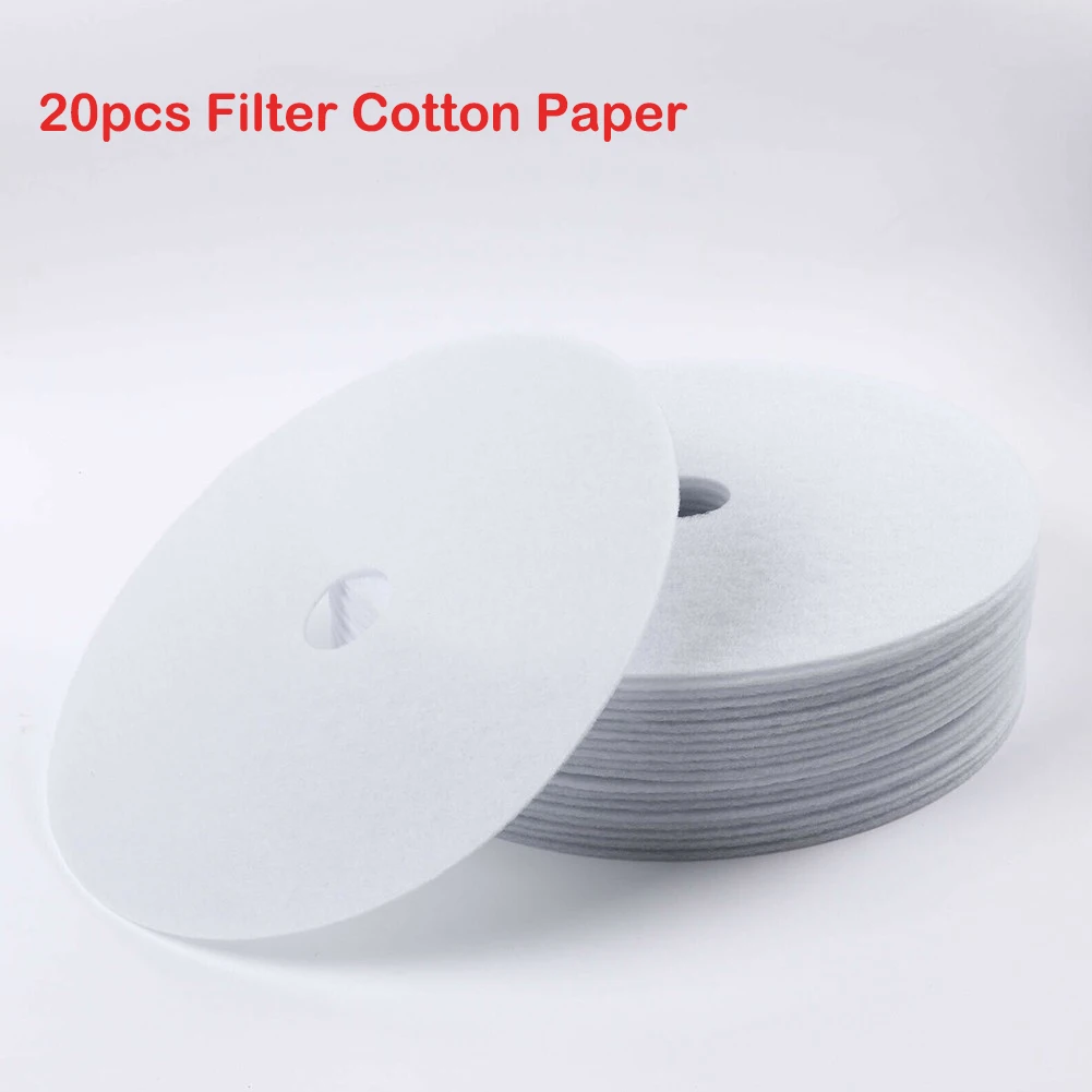 

20Pcs Filter Cotton Paper Clothes Dryer Filter Cotton Humidifier Exhaust Filters Cotton Dryer Parts Filtering Disc Replacement