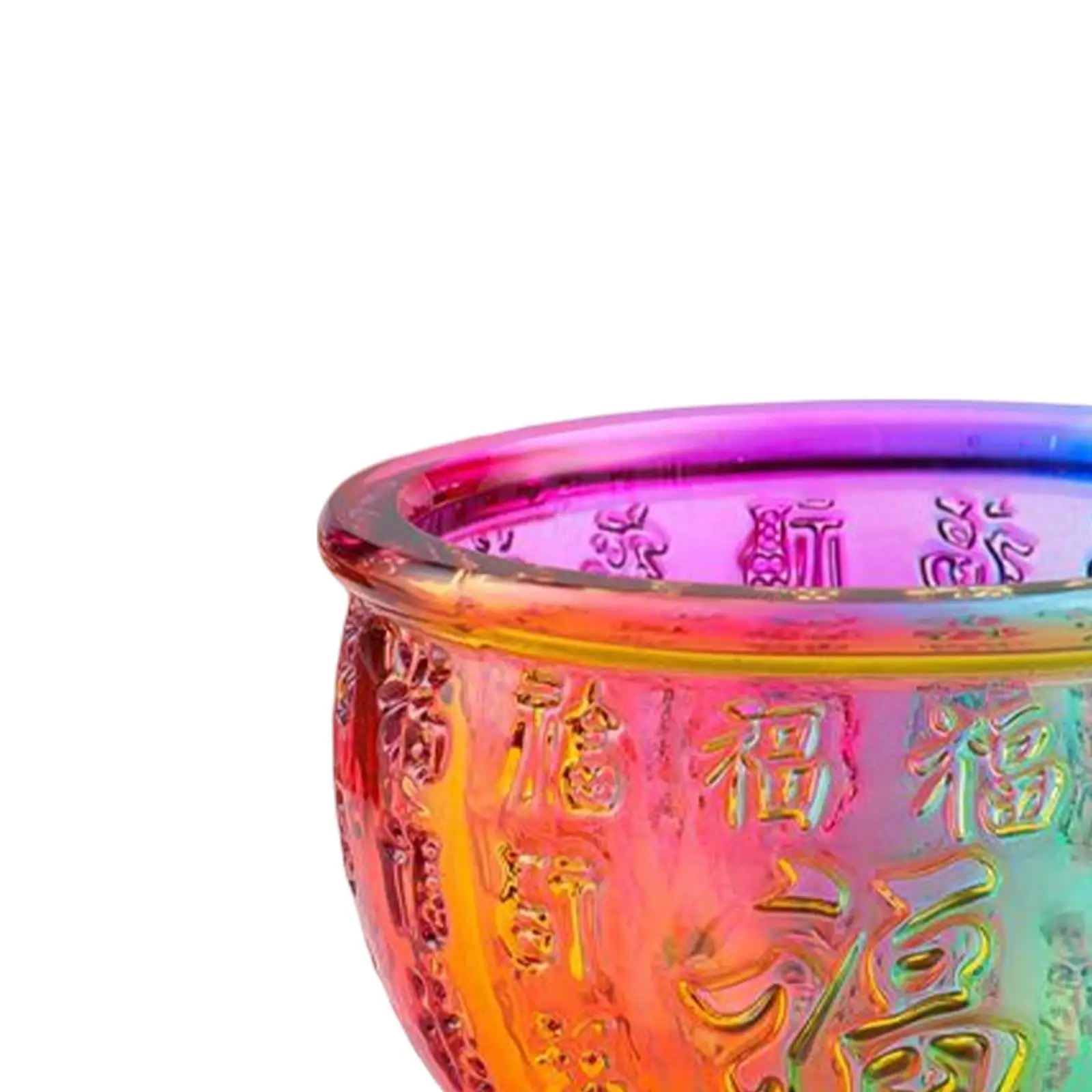 

Creative Money Pot Art Rice Vat Sculpture Ornament Fortune Cylinder