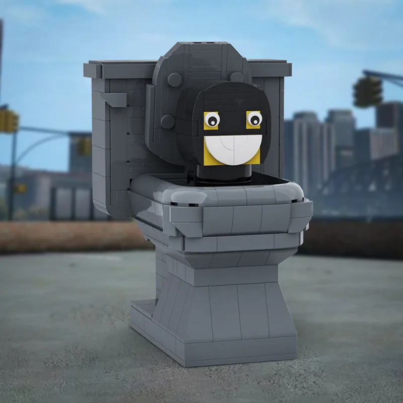 Złazowiec toaletowy Kreatywne klocki Zabawki Ozdoby Domowe rozrywki Dekoracje pokoju. 427 SZTUK