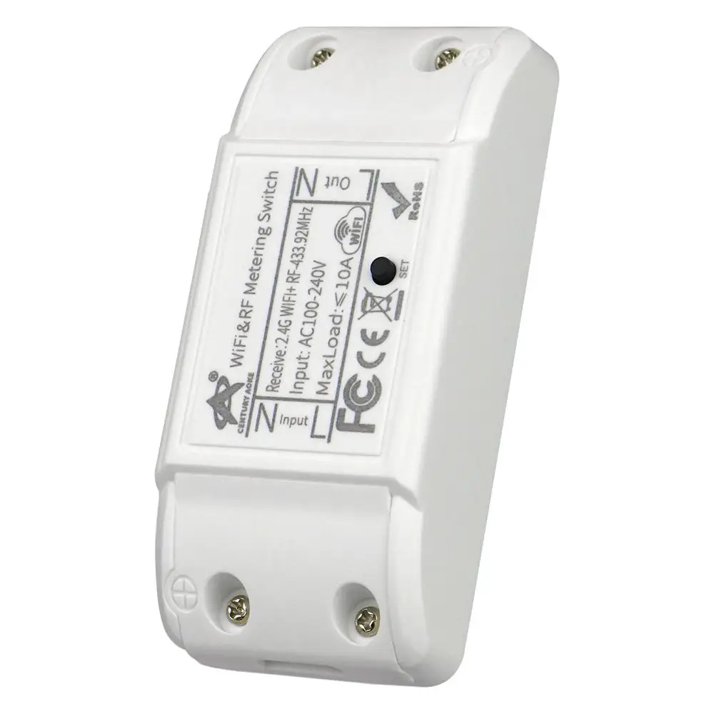 Фото AC110V 220V выключатель Bluetooth WIFI Tuya беспроводной RF пульт дистанционного управления переключатель дальнего действия измерение времени для умного дома световые ворота дверь №3