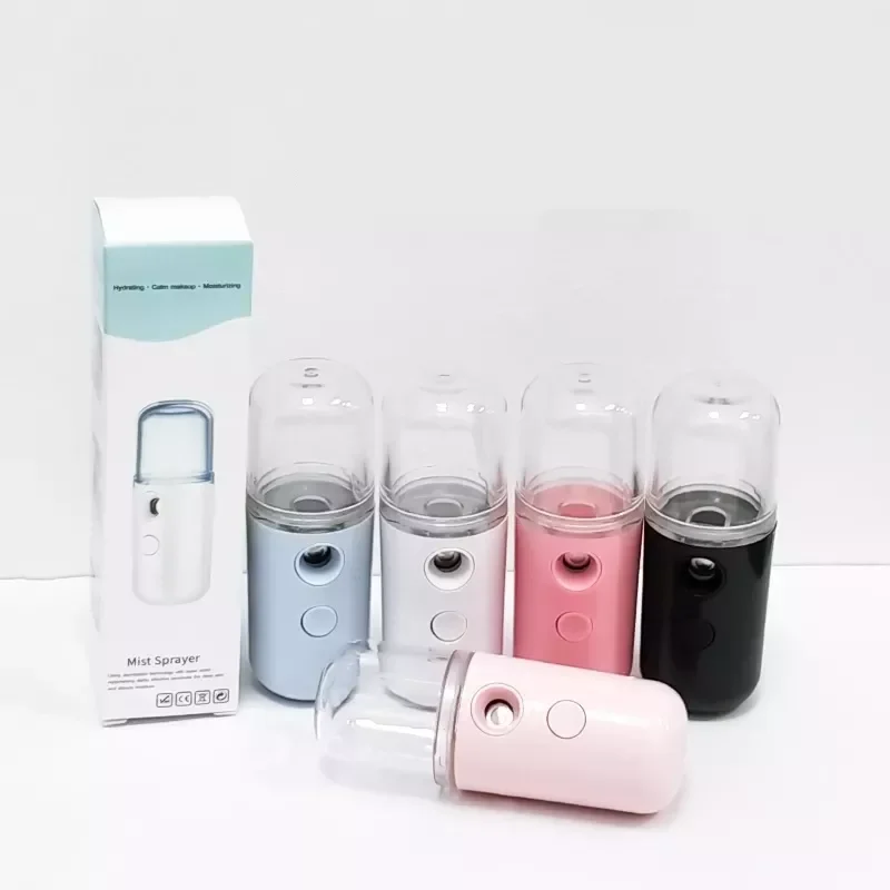 Mist Facial Sprayer Beauty Instrument USB Humidifier Rechargeable Nebulizer Face Skin Care Steamer Moisturizing Beauty