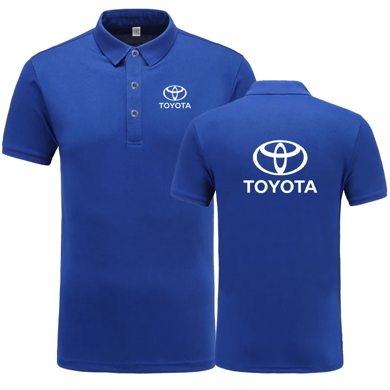 

2022 Unisex Clothing Men logo Polo Shirt Male Toyota Polo Shirt Short Sleeve Polo Shirt