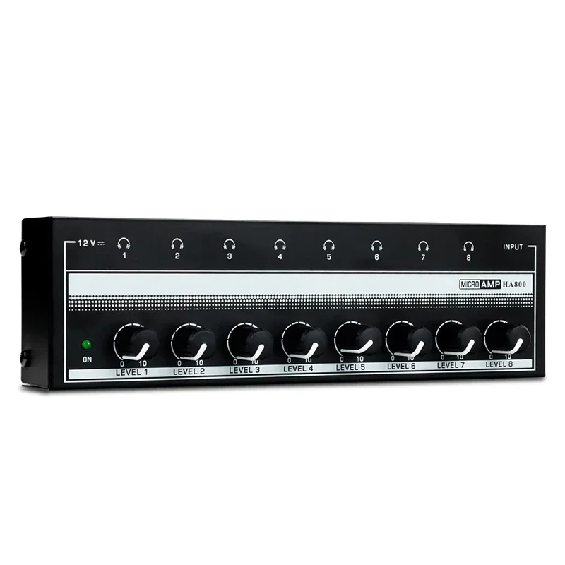 Ультракомпактный звуковой усилитель для музыкального миксера HA800 8-канальный