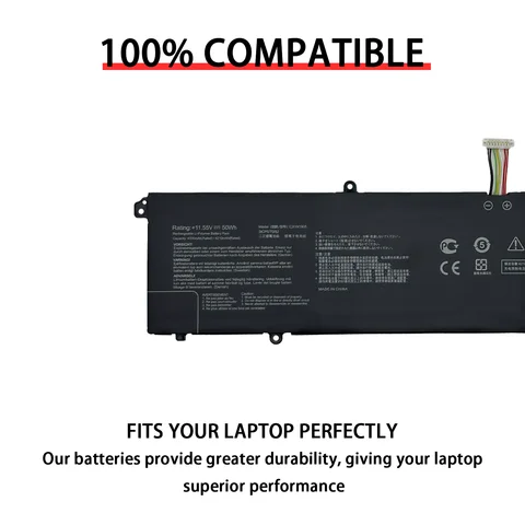 Новый аккумулятор C31N1905 для ASUS VivoBook K533F S433FL S521FA S533F Adolbook adol14z adol14flc ADOL13J S4600F S5600F M4600I M3400QA