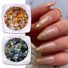 Флюоресцентные Блестки для дизайна ногтей
