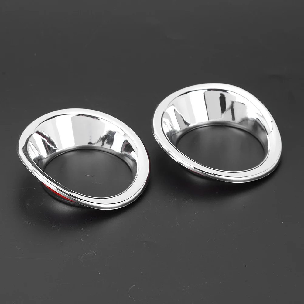 ABS хромированная передняя противотуманная фара отделка украшение автомобиля