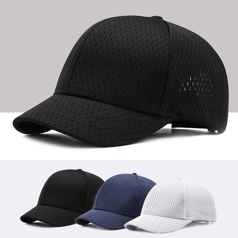 Sport Cap Short Brim Baseball Cap Breathable Mesh  Hats for Women Men Outdoor Visor Cap Casual Equestrian Hat Snapback Dad Hat