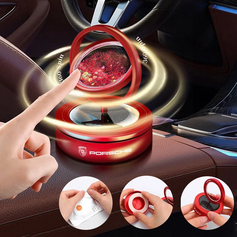 Духи для салона автомобиля прозрачная воздухостойкая ароматерапия Liusha Porsche 911