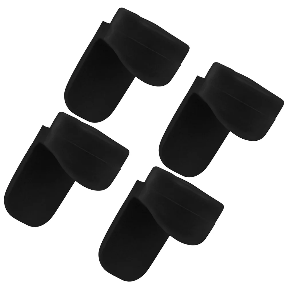 

4 Pcs Clarinet Cushion Pad Finger Support Soft Thumb Rest Silica Gel Instrument Accessory Cover Oboe