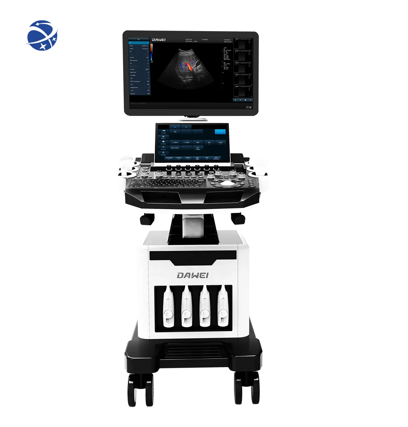 Новое поступление Цветной Допплер-сканер 3D/4D/5D тележка ультразвуковая машина для