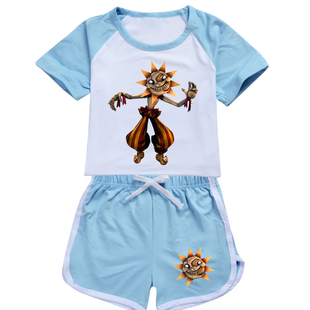 Летние спортивные костюмы для девочек и мальчиков детская спортивная футболка