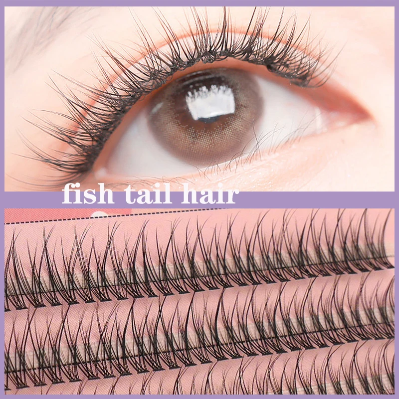 

Anlinnet natural fishtail eyelash Cilios soft personal lashes extension professional female makeup eyelash self grafting