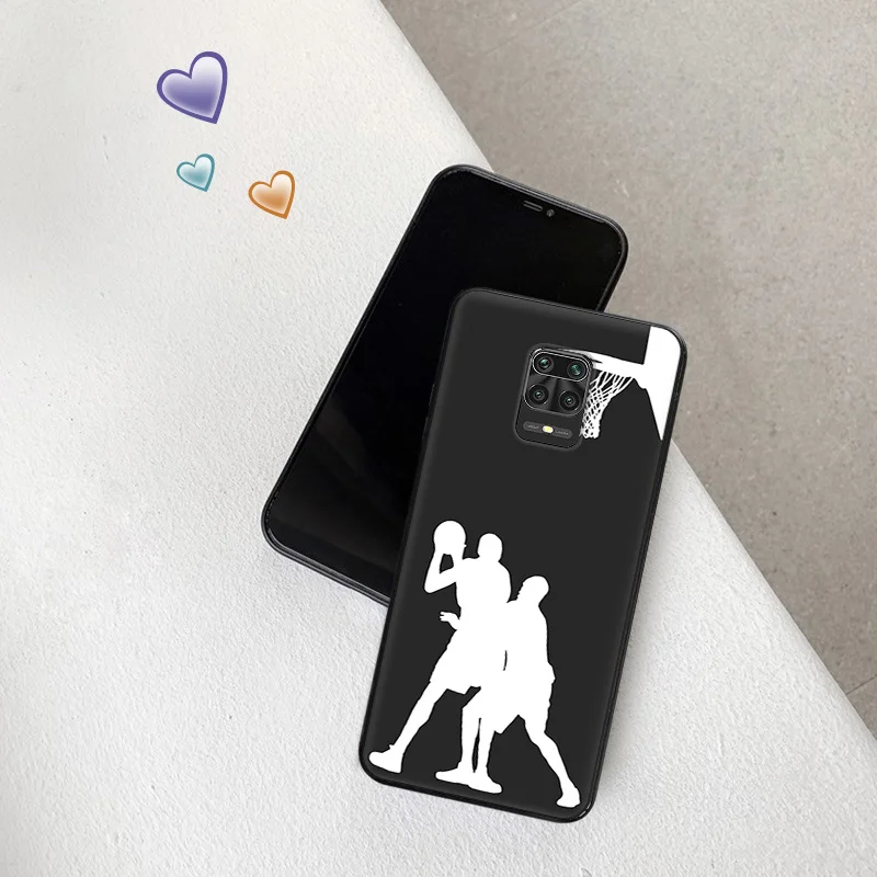 Матовые чехлы для телефонов Redmi 9 9A 9C 9T K40 K60 A3 A2 A1 Plus Note 9s 8T 7 8 Pro A3X баскетбольная