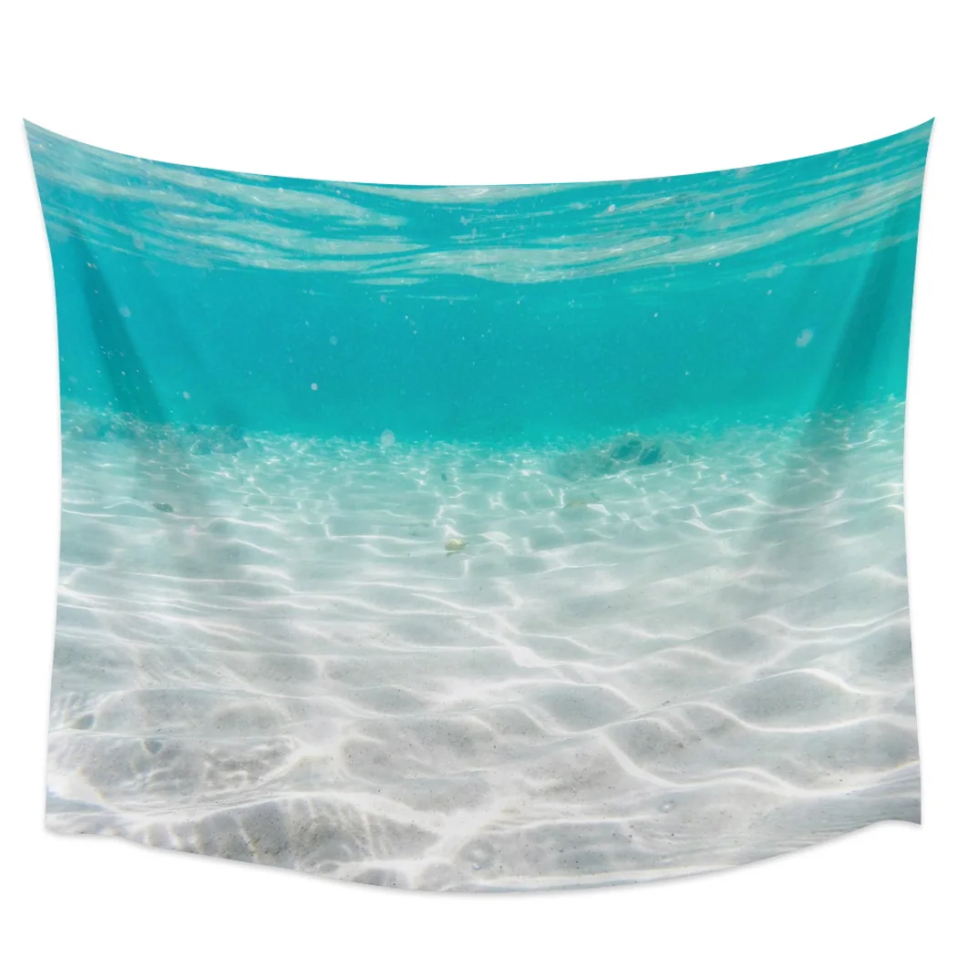

Морской океан, гобелен, настенная ткань, гиппи, пляжное одеяло, декор для гостиной, спальни, фон, ковер, тканевое покрытие