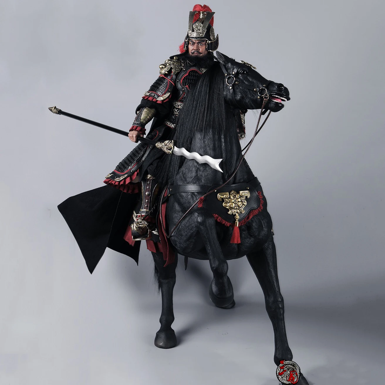 

303 игрушки MP013 MP014 MP015 MP016 MP017 1/6 серия три царства-Чжан Фэй ИД (медная версия)