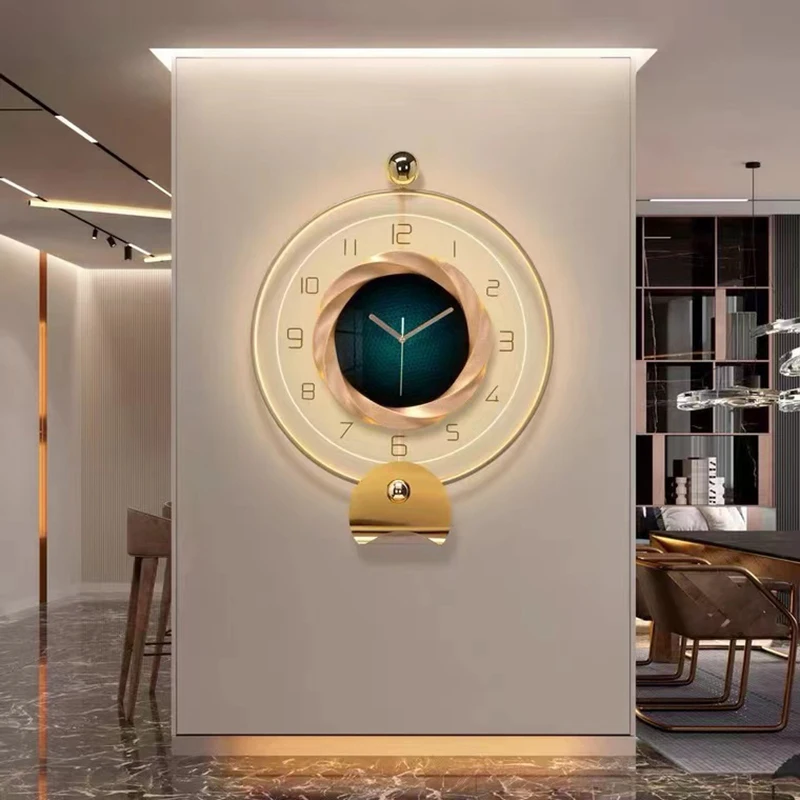 

Роскошные минималистичные настенные часы, современные металлические скандинавские дизайнерские необычные настенные часы, стильные креативные настенные часы, декор для гостиной