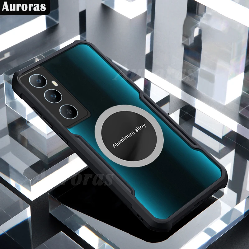 Автомобильный чехол Auroras для Realme C65 C67 C63 C55 c53 магнитная подушка теплоотдачи