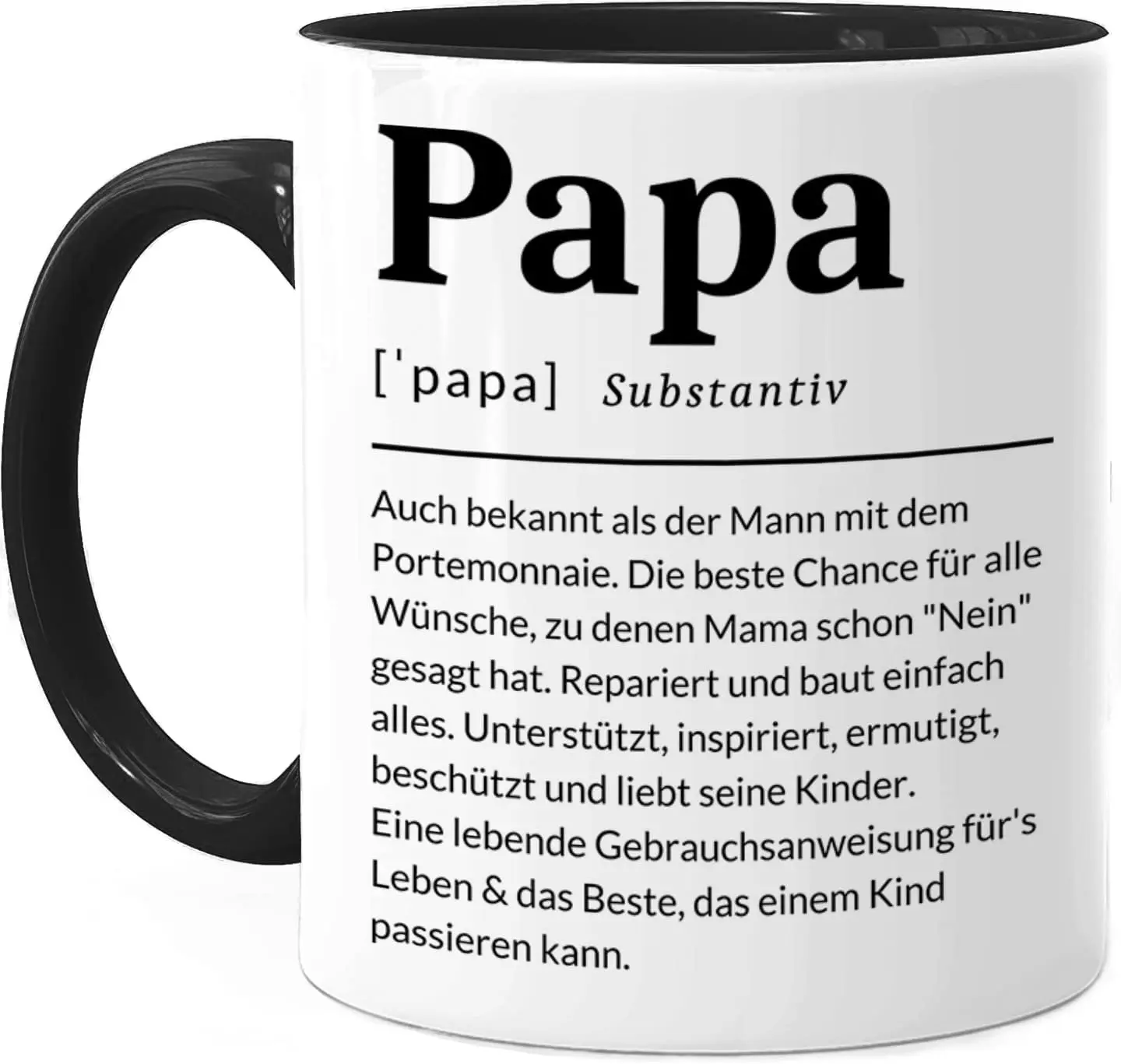 

Geman Mugs Gemany Papa Mama Tea Coffee Cups Daddy Dad Drinkware Mommy Mom Mum Coffeeware Father Mother Gifts Ceramic Tableware