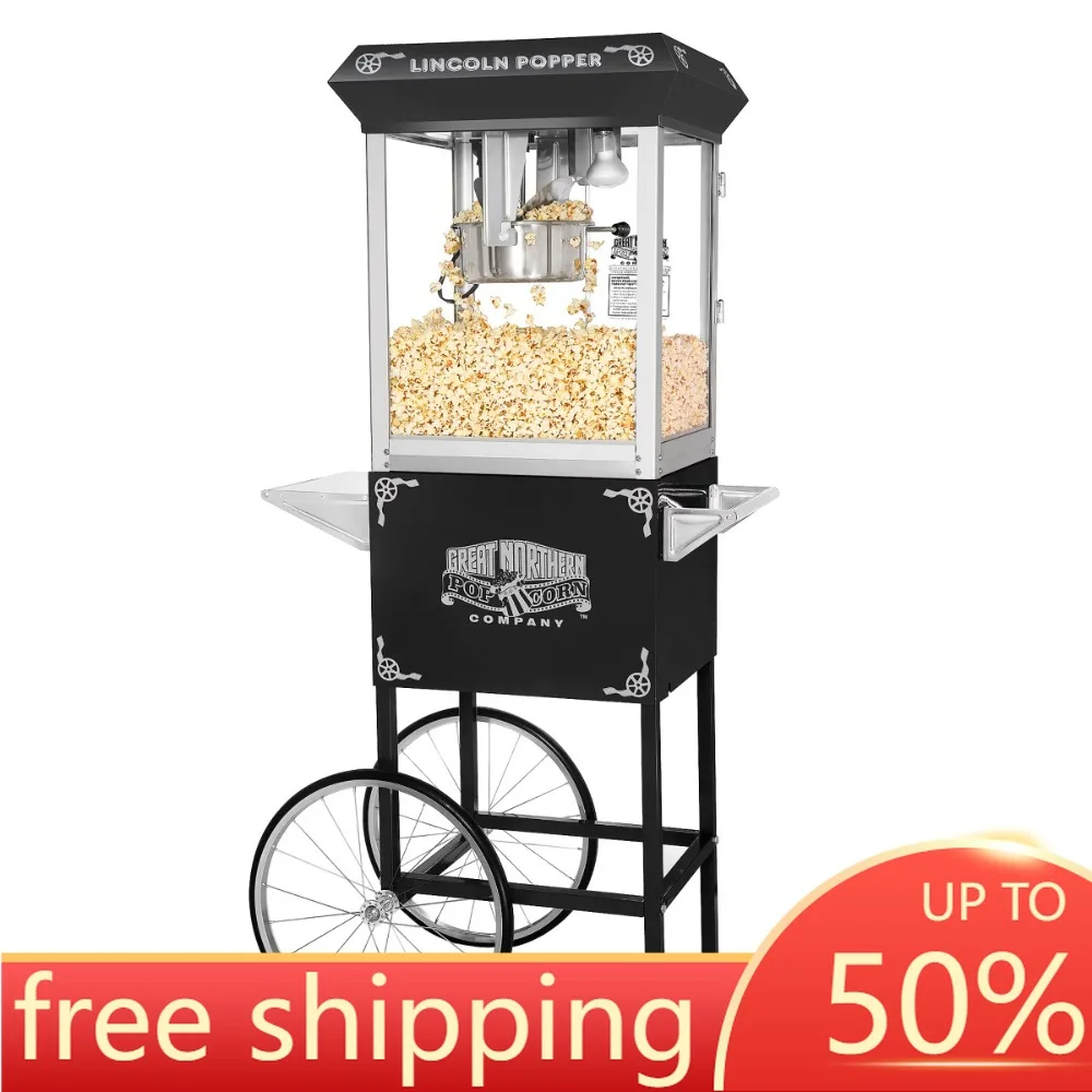 

Electric Popcorn Maker Home Corn Popcorn Making Machine Fully Automatic Trolley Corn Popper Machines Free Shipping