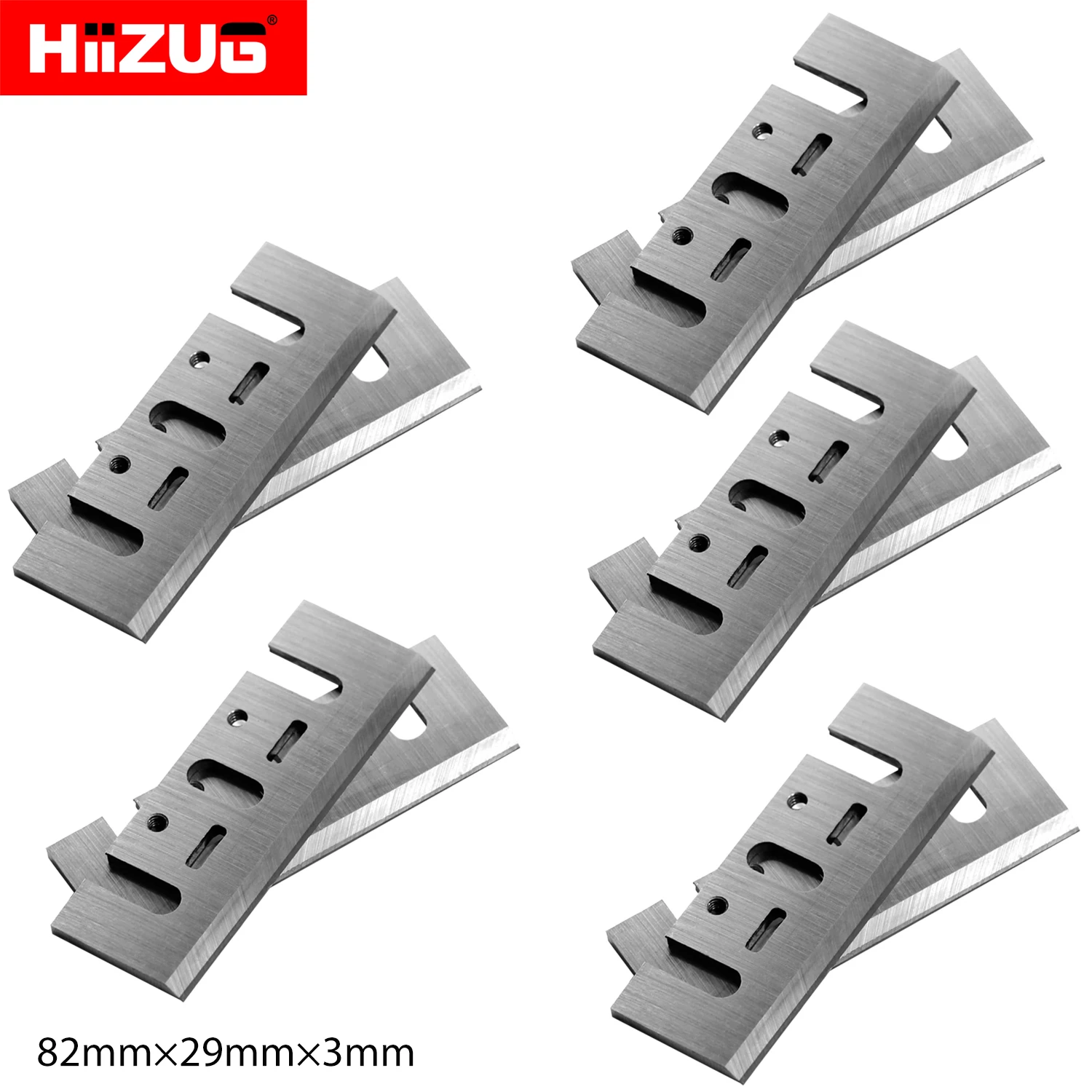 

Лезвия для строгальных станков Hiizug Tool, 82 мм, TCT, 10 шт.