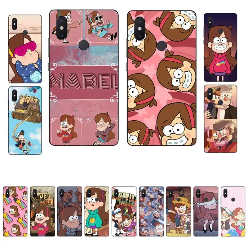 

Disney Cartoon Cute Gravity Falls Luxury Phone Case for Xiaomi mi 8 9 10 lite pro 9SE 5 6 X max 2 3 mix2s F1