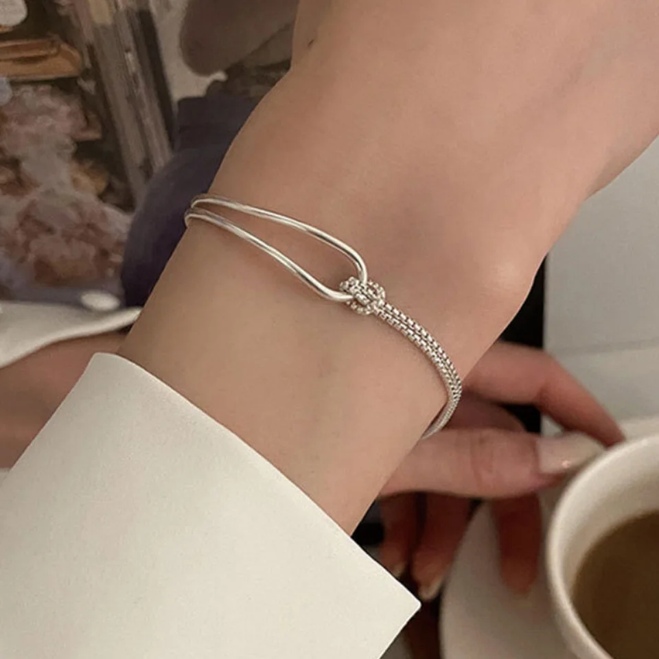 

CDJAIME, серебряный цвет, металлическая цепочка, браслеты для женщин 2022, новая мода, ювелирные изделия для вечеринок, простые праздничные пляжн...