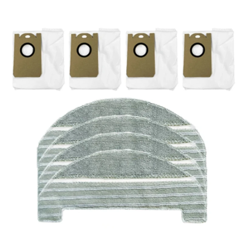 

Dust Bag Mop Cloths Rag Replacement For Proscenic M8 Pro Robotic Vacuum Cleaner Spare Parts Accessories